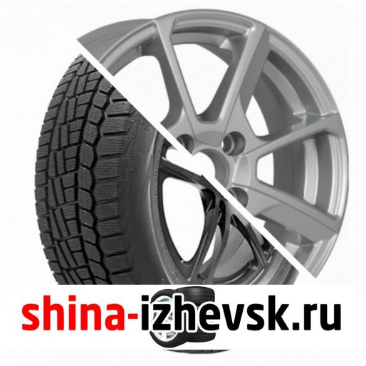 Колесо в сборе Viatti Brina зима (V-521) 185/60 R15 T 84 + NEO 538 6xR15 4×100 ET38 DIA67.1 Серебристый в Ижевске